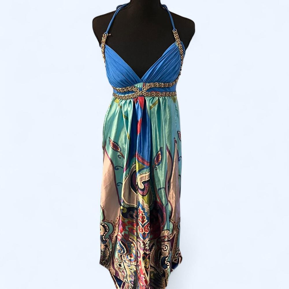 Arden b halter maxi dress
